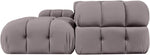 Orin - Velvet 6 Piece Modular Double Chaise Sectional