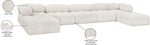 Ames - 7 Piece Fabric Modular U-Shaped Sectional