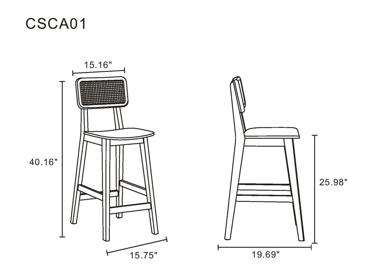 Manhattan Versailles - Counter Stool