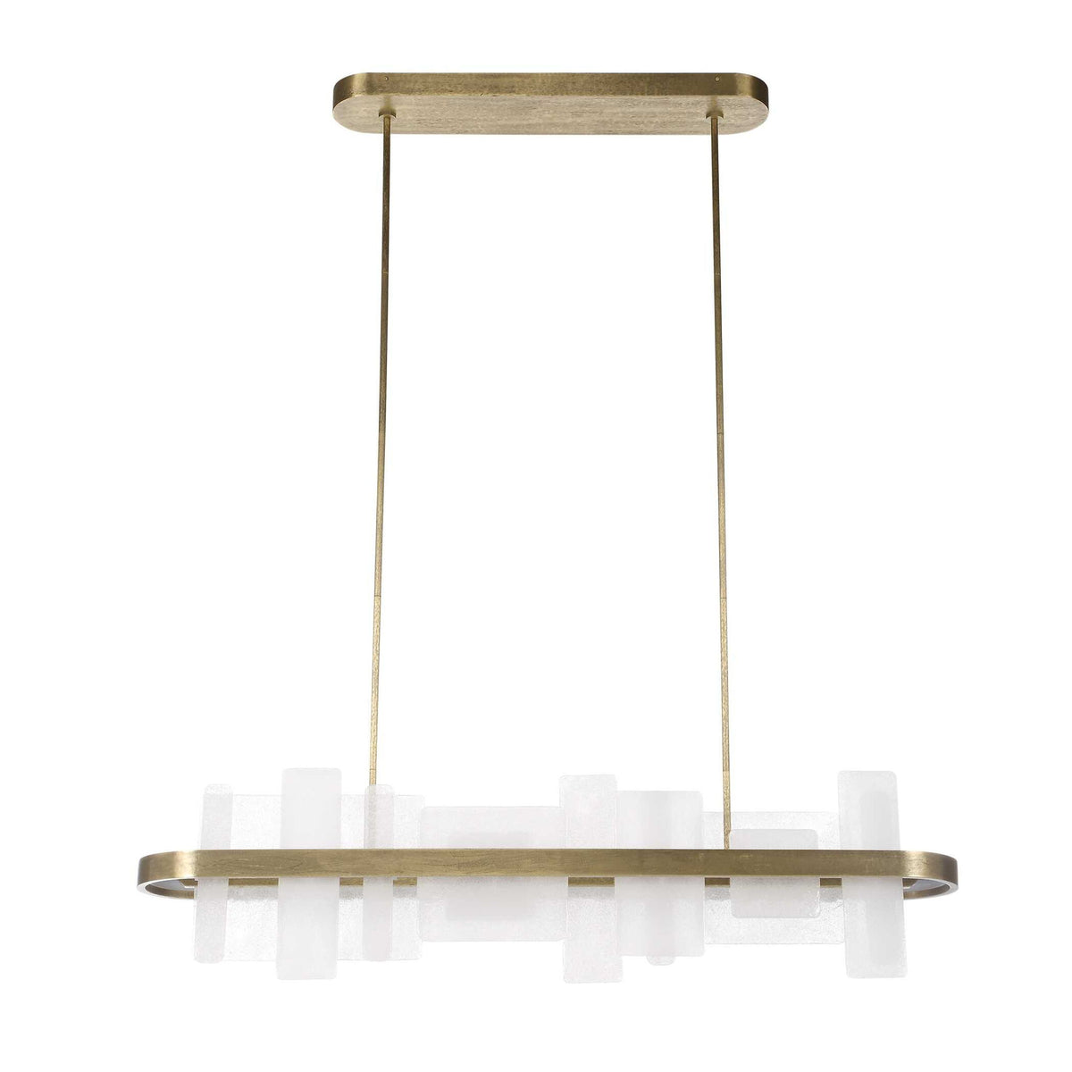 On The Ice - LED Pendant - Brass