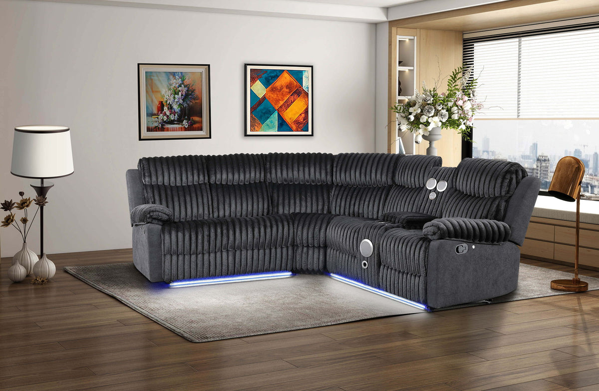 Glory Furniture - Plush - Sectional