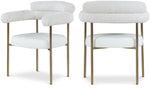 Blake - Dining Chair With Bronze Legs (Set of 2)