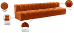 Arc - Velvet 4 Seats Modular Sofa