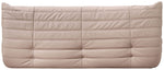 Relax - Vegan Leather 77.75" Upholstered Sofa - Tan