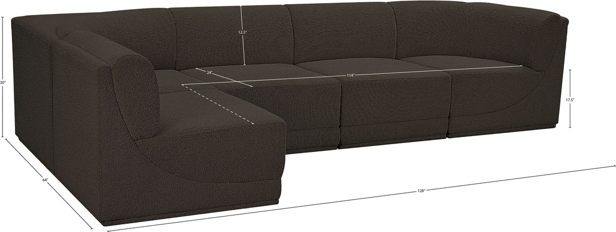 Ollie - 5 Piece Modular Sectional