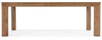 Big Sky - Leg Table With 1-24" Leaf - Light Brown
