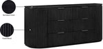 Astrid - Solid Wood And Oak Veneer Dresser