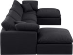 Indulge - Linen 6 Piece Modular Double Chaise Sectional
