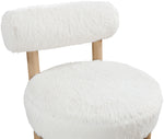 Ambre - Shearling Fabric Accent Chair