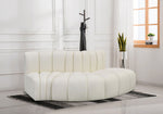 Arc - Faux Leather 3 Piece Modular Sofa