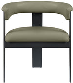 Romeo - Faux Leather Dining Chair With Black Base (Set of 2)