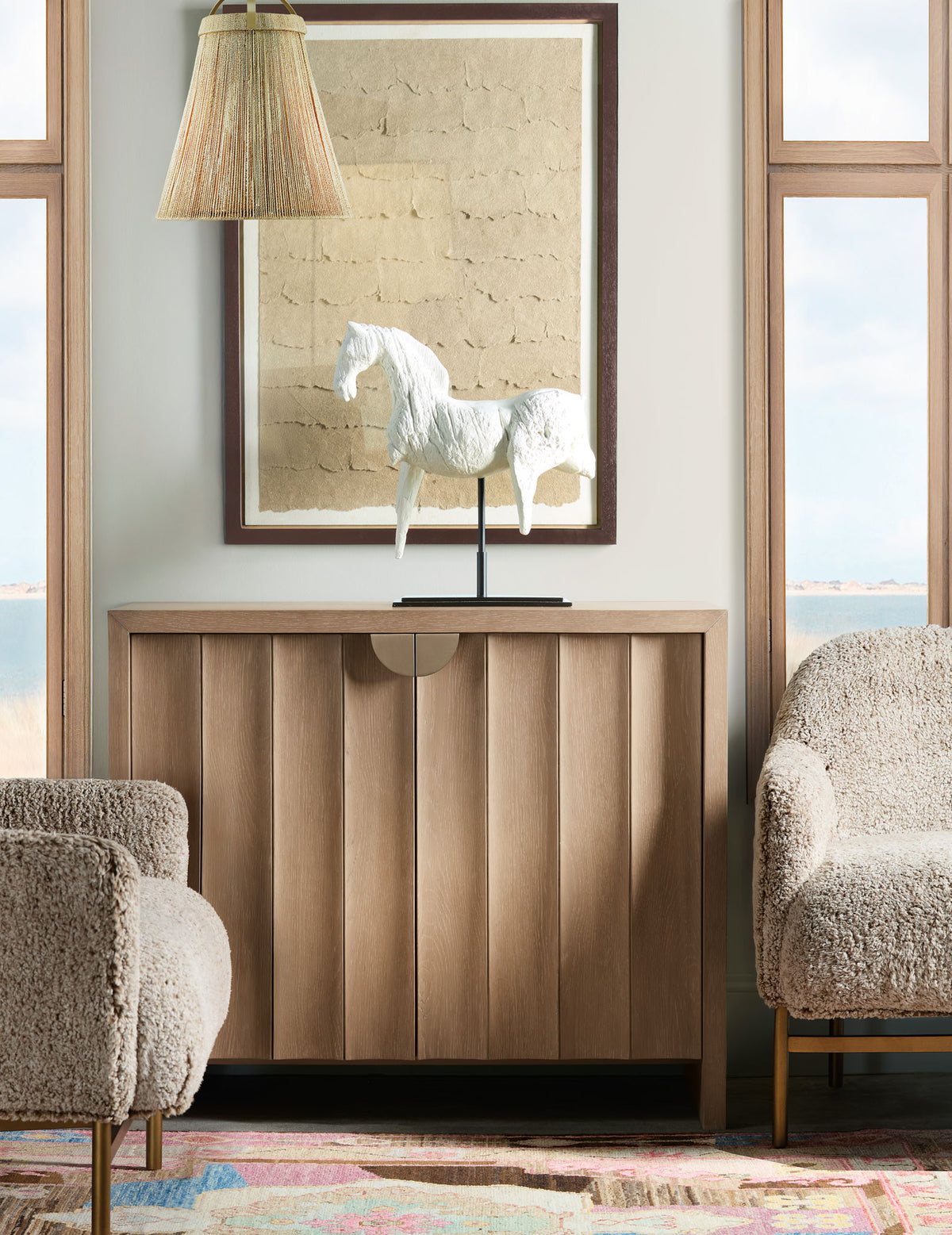 Commerce And Market - Willow Accent Cabinet - Light Wood