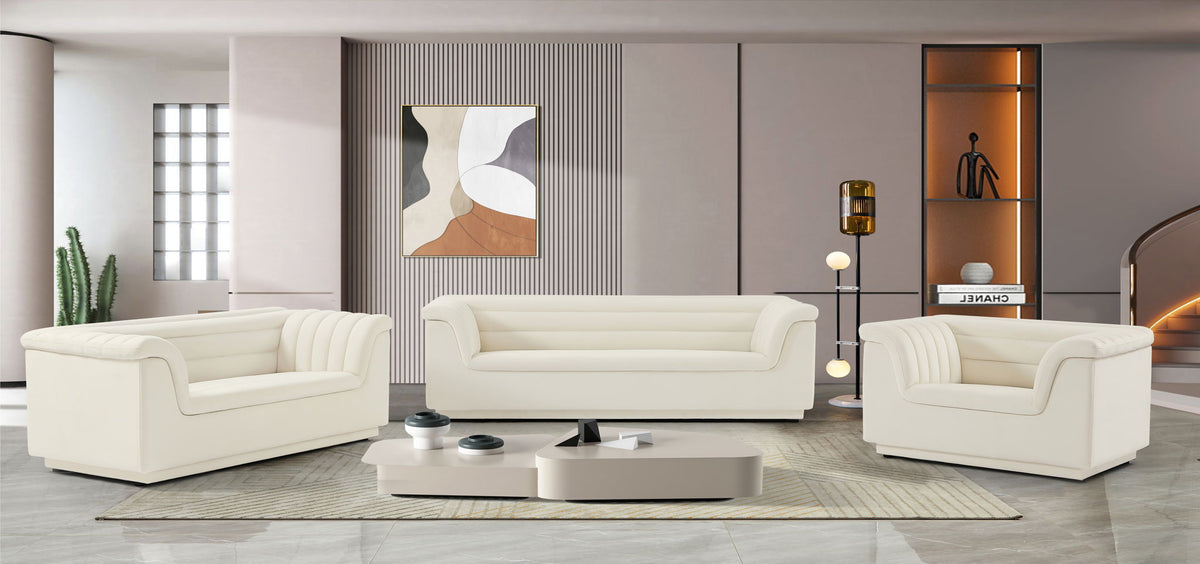 Cascade - Velvet Sofa