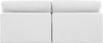 Comfy - Linen Modular Armless Sofa 2 Seats