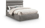 Adam - Chenille Fabric Bed With 52" Headboard