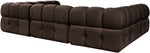 Orin - Velvet 6 Piece Modular Sectional