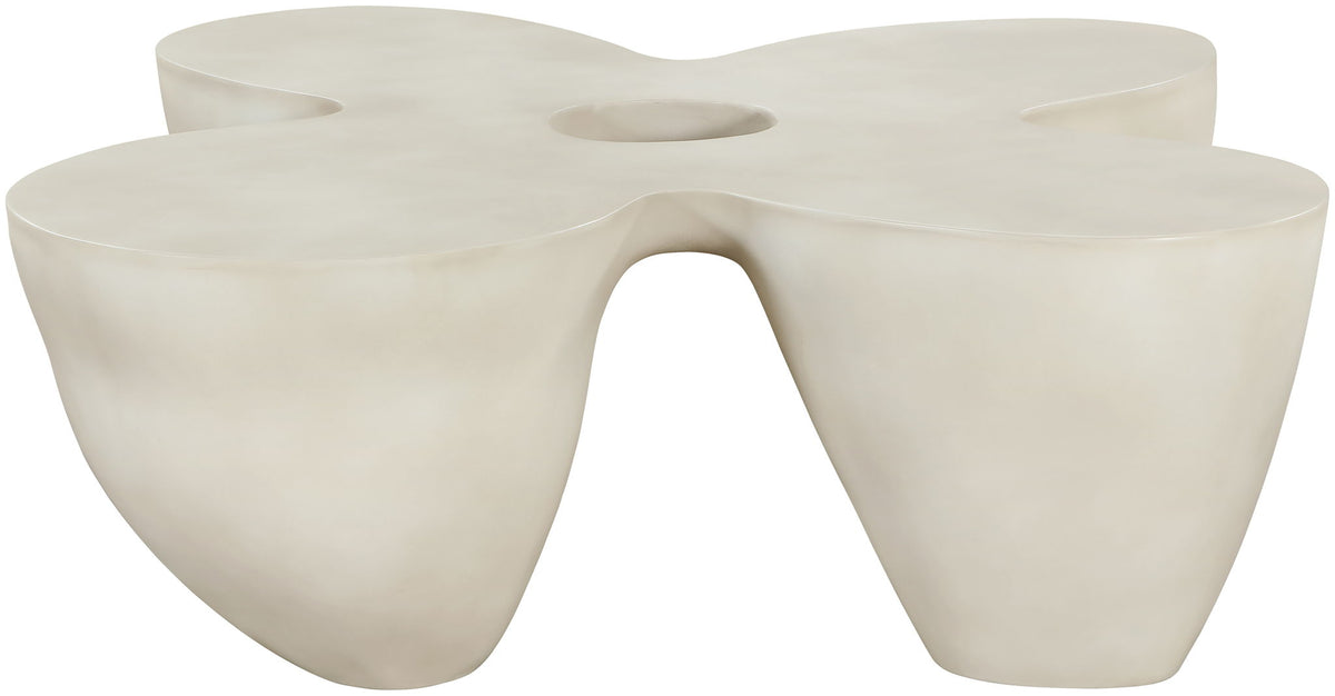 Fiore - Concrete Coffee Table - Taupe