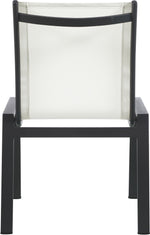 Nizuc - Outdoor Patio Dining Chair With Gray Frame (Set of 2)