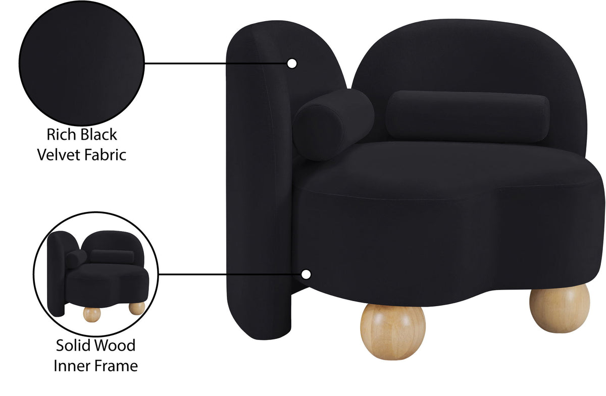 Daphne - Velvet Chair