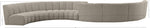 Infinity - 8 Piece Boucle Modular Sectional