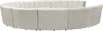 Infinity - 11 Piece Velvet Modular Sectional
