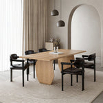 Prado - Modern White Oak Dining Table by VIG Furniture - View 6