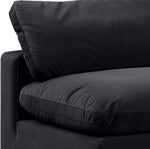Comfy - 7 Piece Velvet Modular Armless Sectional