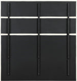 Adam - Chenille Fabric Bed With 89" Headboard