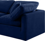 Indulge - Velvet 4 Piece Modular Corner Sectional
