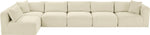 Shaggy - 6 Piece Modular Sectional