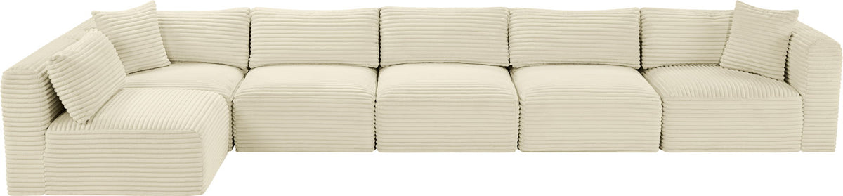 Shaggy - 6 Piece Modular Sectional