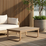Wavefront - Rectangular Outdoor Coffee Table