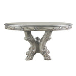 Dresden - Round Pedestal Dining Table - Vintage Bone White