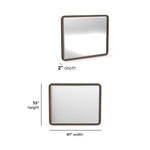 Athens - Mirror - Dark Brown