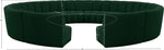Infinity - 12 Piece Boucle Modular Sectional