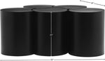 Dimple - 5 Piece Modular Coffee Table