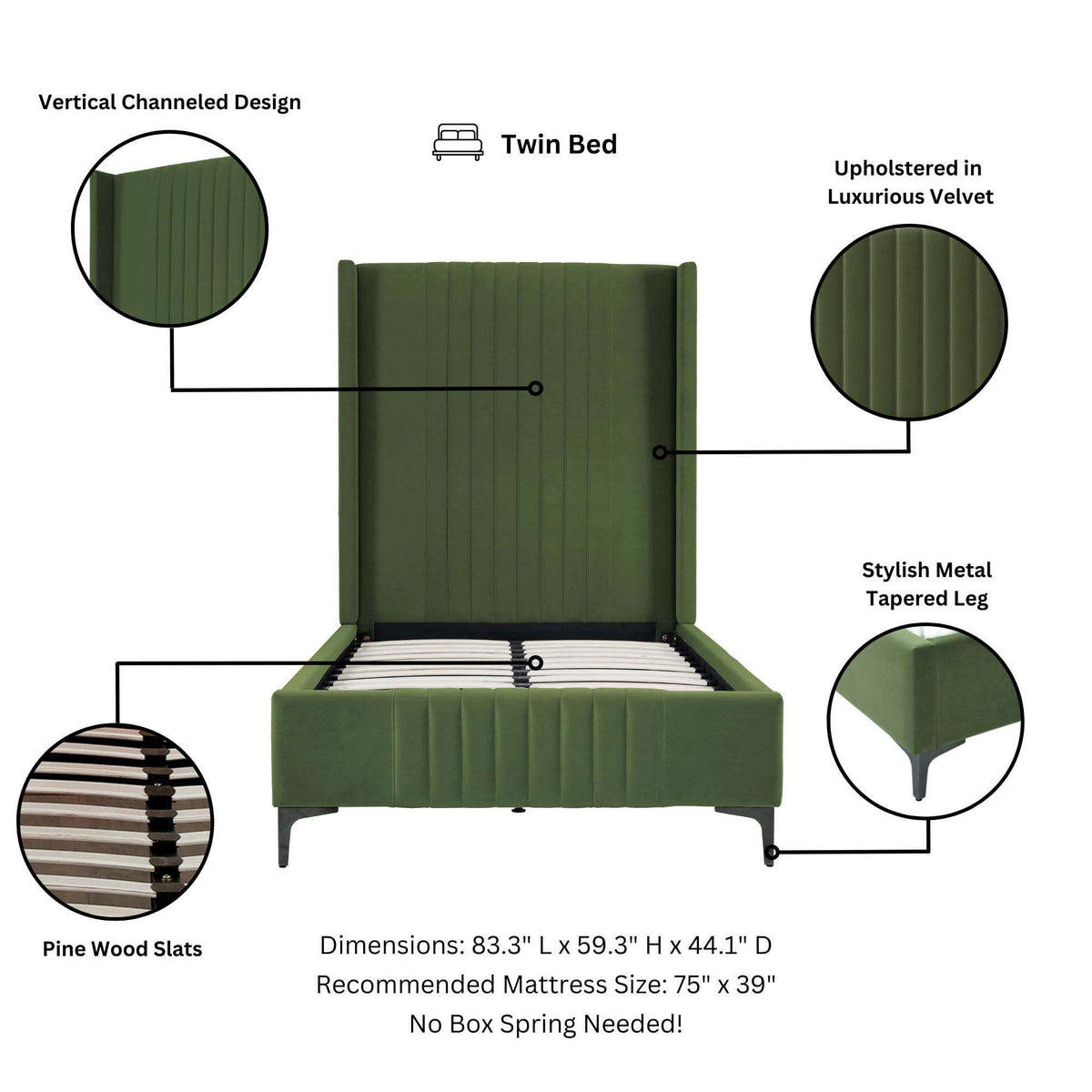Manhattan Promenade - Bed