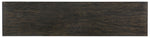 Melange - Asher Four Door Entertainment Credenza - Dark Brown / Dark Gray