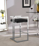 Ezra - Stool with Chrome Legs (Set of 2)