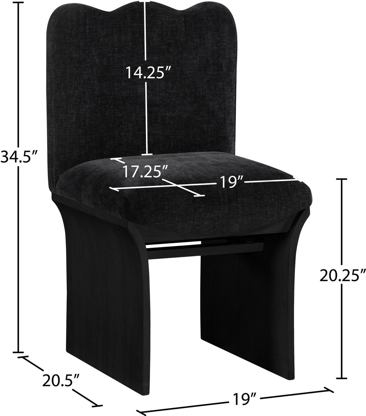 Shaw - Dining Chair - Black Base
