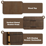 Leanna - Chest - Brown Oak