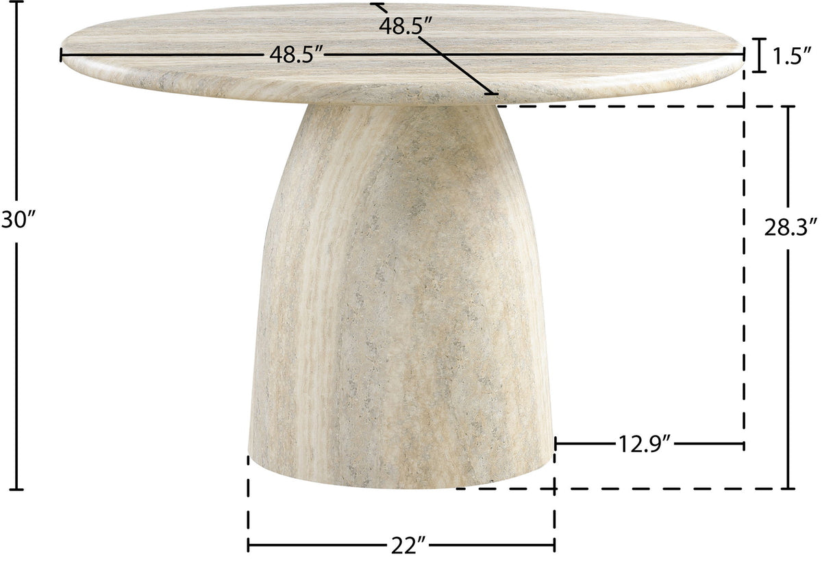 Cosenza - Round Concrete Dining Table