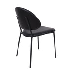 Manhattan Haven - Vegan Leather Metal Side Chair (Set of 4)