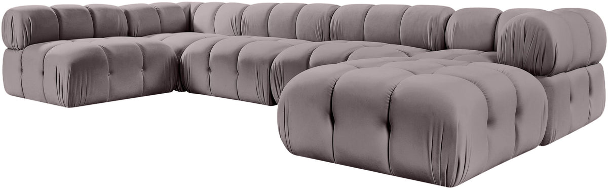 Orin - 6 Piece Modular Sectional (3 Modular Chairs, 2 Corner Chairs & Ottoman)