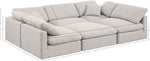 Indulge - Linen 6 Piece Modular Sectional