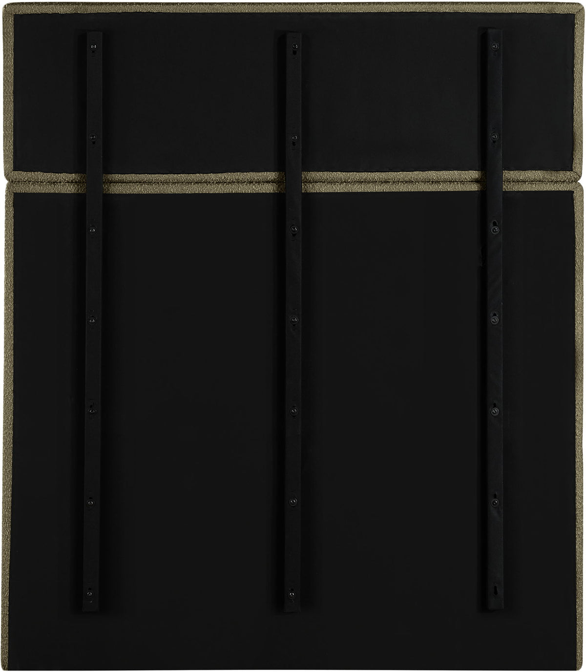 Adam - Boucle Fabric Bed With 70.5" Headboard