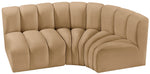Arc - Velvet 3 Piece Sofa