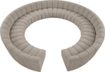 Infinity - 12 Piece Boucle Modular Sectional