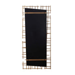 Golden Intersection - Mirrored Wall Decor - Brass