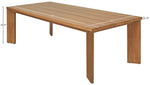 Mirella - Teak Wood Outdoor Patio Dining Table